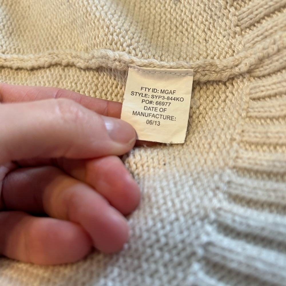 Big Lebowski The Dude Type Sweater Button Up Cardigan - Picture 8 of 8